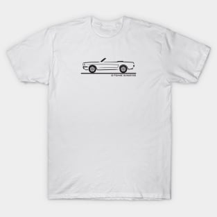 1966 Mustang Convertible BLK T-Shirt